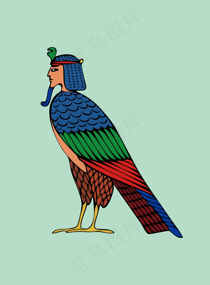 拟人插画cdr矢量模版下载