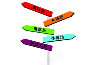 路标图片