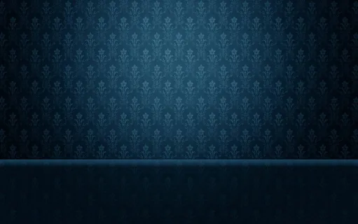 深蓝色碎花渐变背景