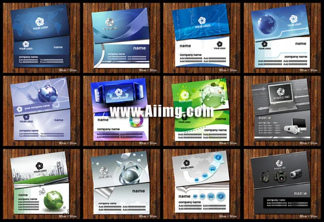 IT科技网络行业名片设计PSD素材(1063X591(DPI:300))psd模版下载