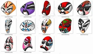 魏晋脸谱十三张