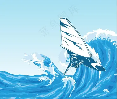 动感海浪海洋 冲浪图片