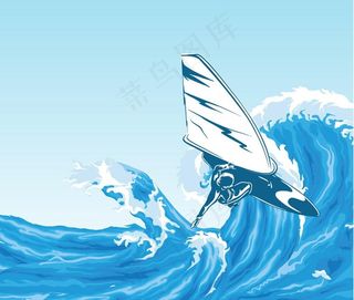 动感海浪海洋 冲浪图片