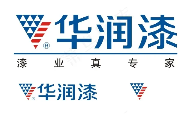 华润漆cdr矢量模版下载