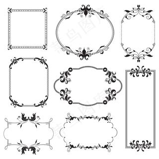 花边 底纹 花纹