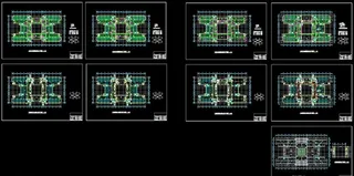 给排水 消火栓 自动喷淋总图