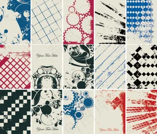 经典怀旧磨损背景——矢量素材