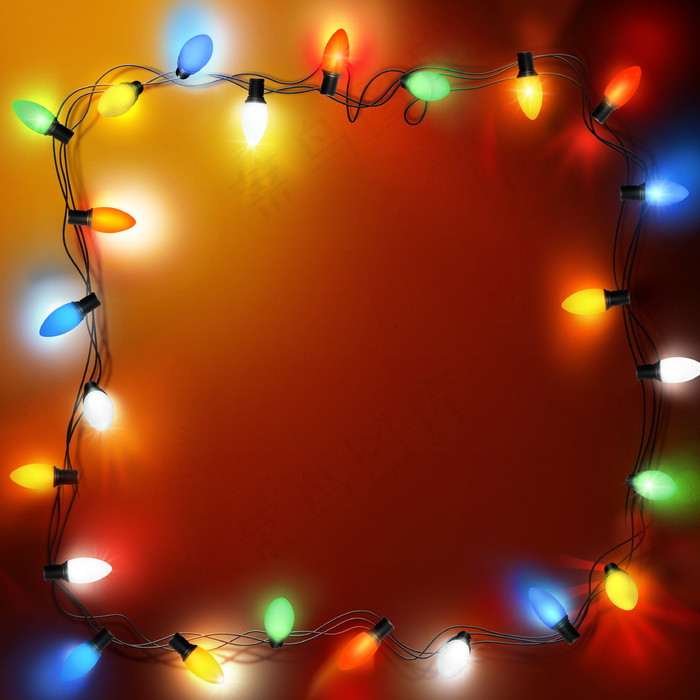 高清节日气氛彩灯图片