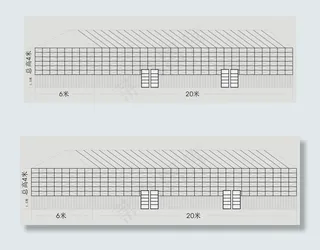 厂房结构图图片
