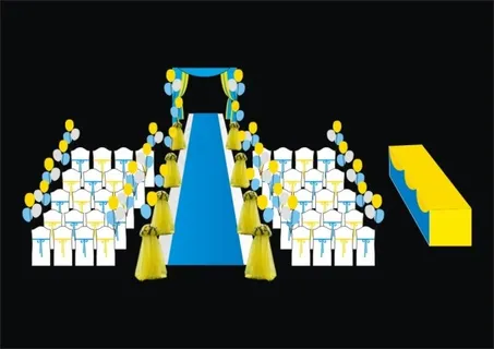 户外婚礼布置方案