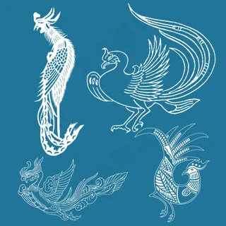 多种凤凰图样