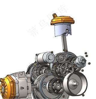 250缸二冲程液体冷却