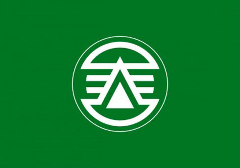 福冈的春日剪贴画国旗