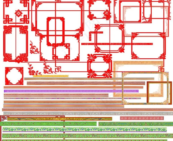 相框图片(5881X5122(DPI:60))psd模版下载