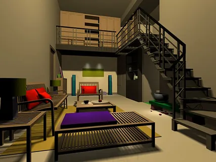 室内模型图 室内模型图