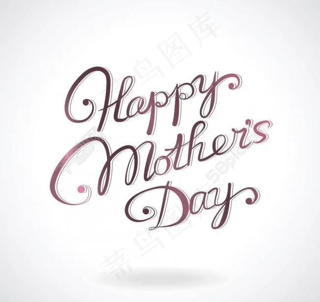 母亲节贺卡 海报图片eps,ai矢量模版下载
