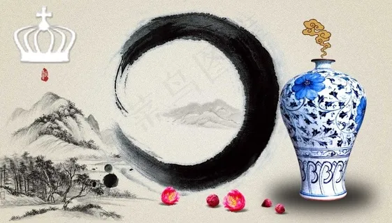 青花瓷瓷瓶 青花瓷瓷瓶