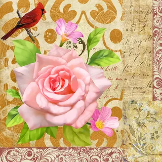 欧美风格无框画设计