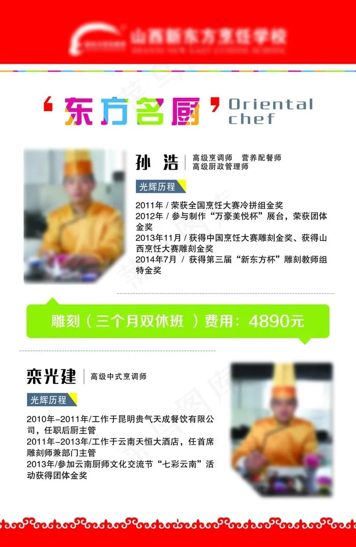 人物简介展板设计psd模版下载