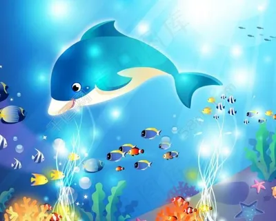 梦幻海底世界图片