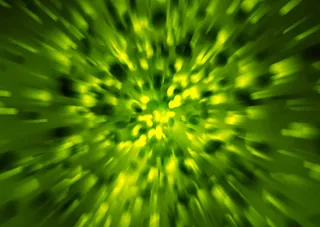 冲击力黄绿背景