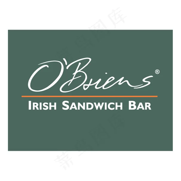 obriens爱尔兰三明治吧 0eps,ai矢量模版下载
