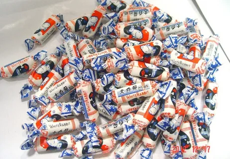 大白兔奶糖图片