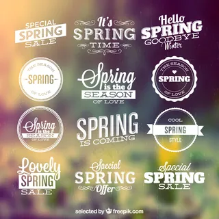 春天的标签 春天的标签