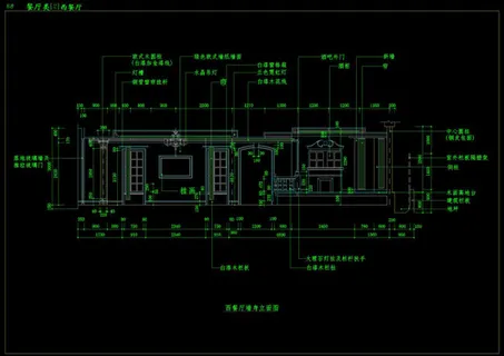 房屋门窗大样cad图纸