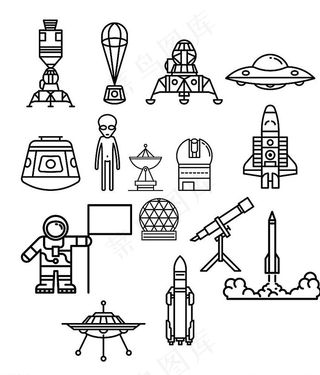 太空图标图片
