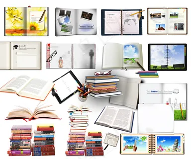 课本书本笔记本