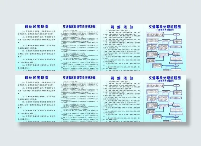 交警制度图片cdr矢量模版下载