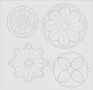 雕刻花纹图片