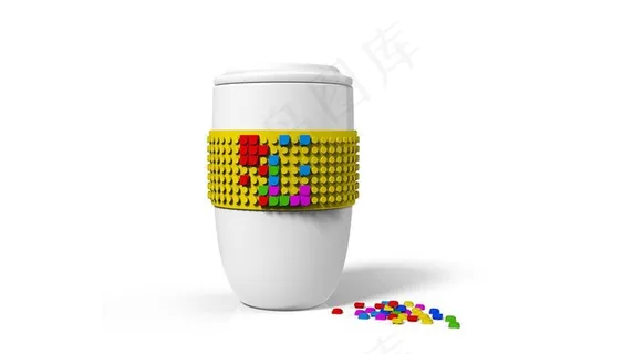 乐高杯子图片