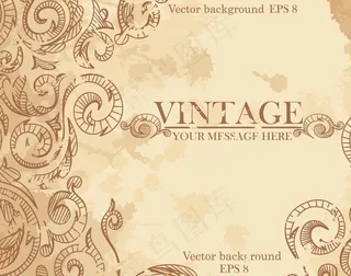 欧式花纹 古典花纹图片