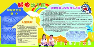 幼儿园展板