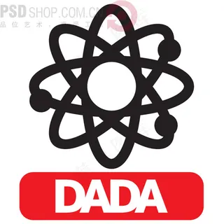 DADA网状轨迹图标设计