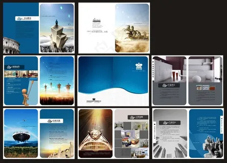 装饰公司画册素材