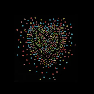 非矢量 烫钻 几何 形状 心形 免...