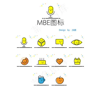 mbe图标设计模板