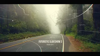 大气科技风图形视差企业宣传片头AE...