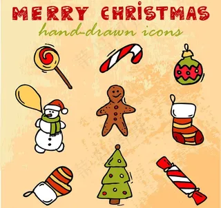 圣诞节装饰素材图片