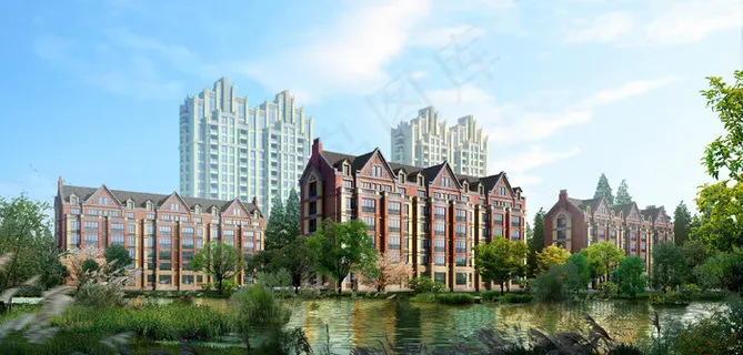高档小区图片 高档小区图片