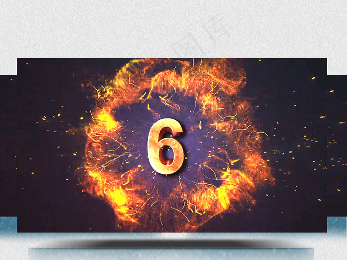 震撼撞击年会视频素材