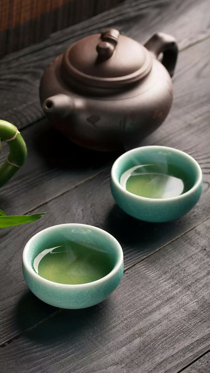 茶杯与茶壶高清摄影图片