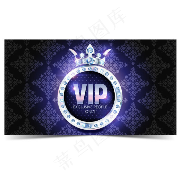 紫色VIP设计