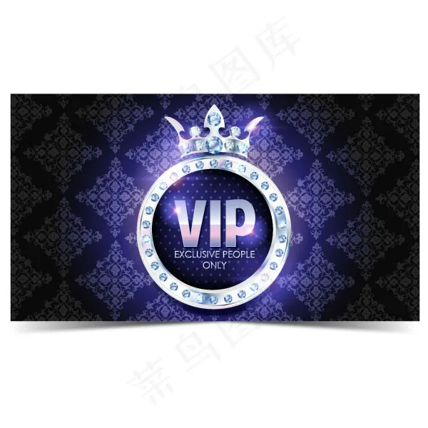 紫色VIP设计