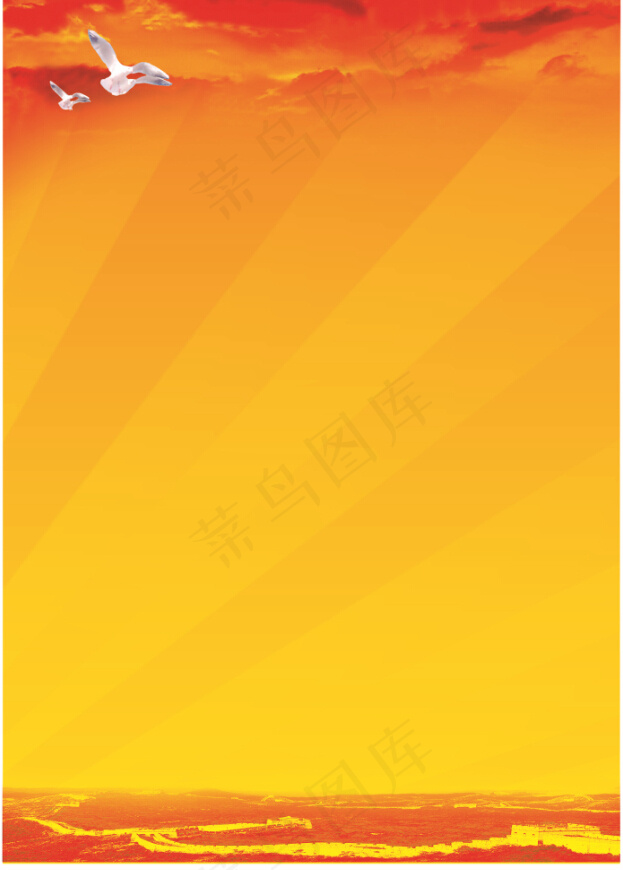 建军节背景素材模板