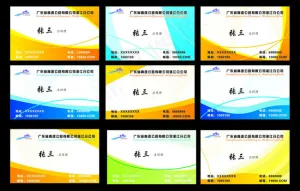 简约时尚VIP卡贵宾卡名片设计矢量素材