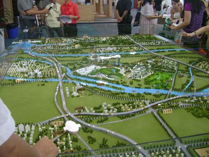 美的佛山楼盘大沙盘图片